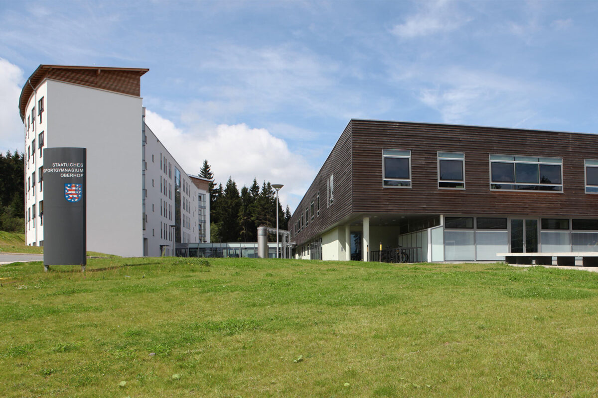 Sportgymnasium Oberhof (Foto: Störfix 2011, Wikimedia, CC BY SA 3.0)