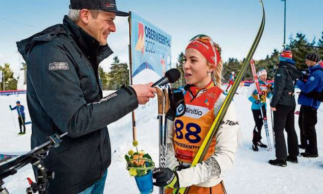 Junioren-WM Oberwiesenthal 2020: Skilanglauf: Lisa Lohmann (WSV Oberhof 05) Silber (Foto: Studio2media)