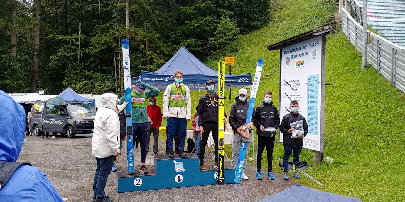Deutschlandpokal Skispringen Berchtesgaden 2020: Siegerehrung J17