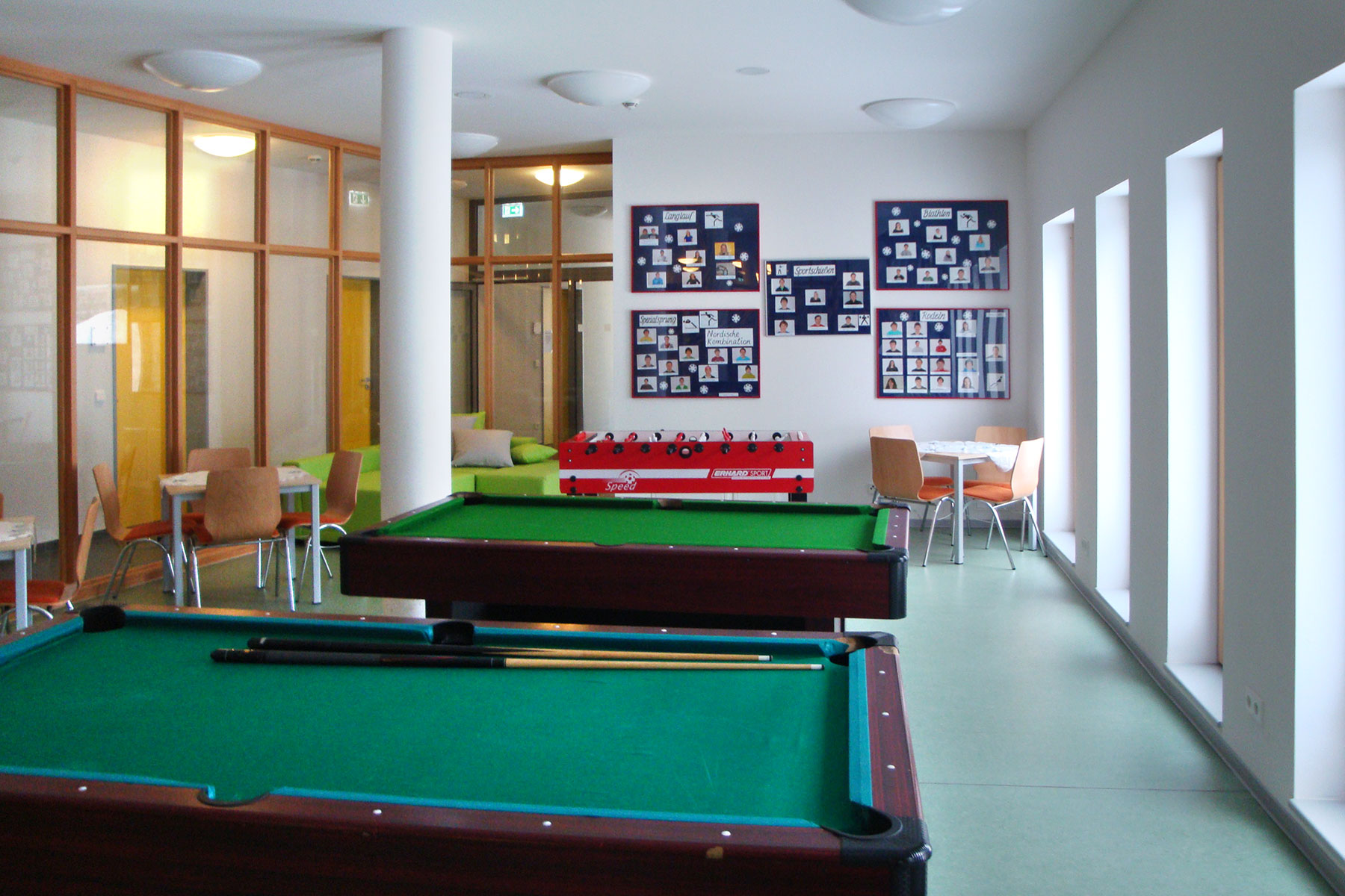 Internat Sportgymnasium Oberhof: Freizeitraum